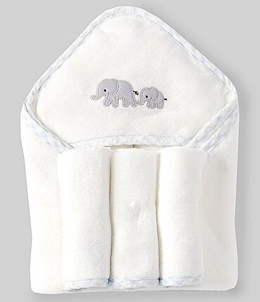 Image of Starting Out Baby Boys Elephant Bath Set