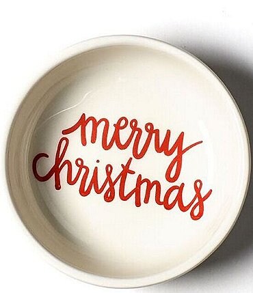 Image of Coton Colors Merry Christmas Dip Bowls, Set of 4