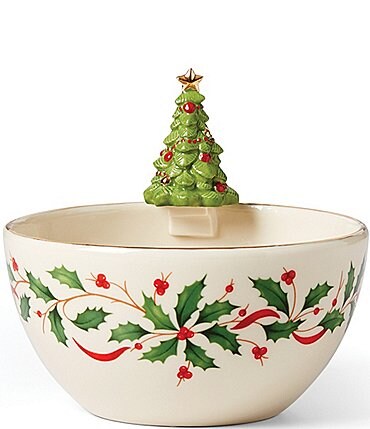 Image of Lenox Holiday Tree Figural Bowl