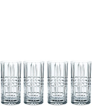 Image of Nachtmann Square Long Drink Glasses, Set of 4