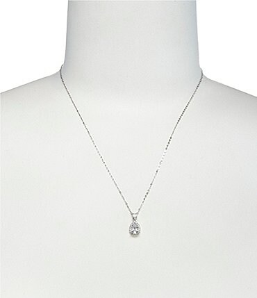Image of Nadri Pear Pendant Necklace