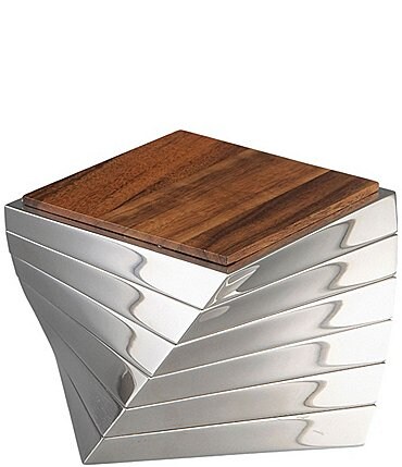 Image of Nambe Twist Coaster Set