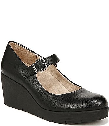 Image of Soul Naturalizer Adore Tumbled Mary Jane Platform Wedges