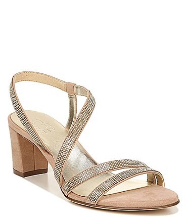 Image of Naturalizer Vanessa Crystal Strappy Dress Sandals