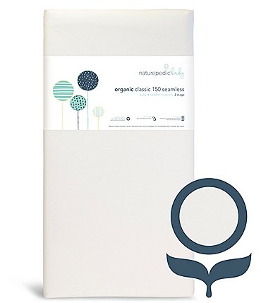 Image of Naturepedic Organic Classic Lightweight 2-Stage Baby Crib & Toddler Mattress