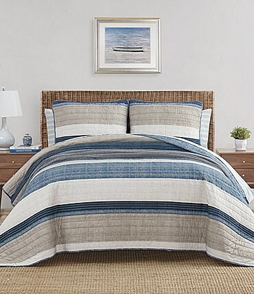 Image of Nautica Ridgeport Reversible Quilt Mini Set