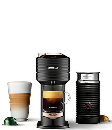 Image of Nespresso Vertuo Next Premium Black with Rose Gold Bundle