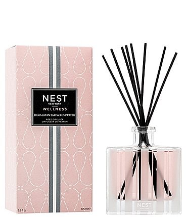 Image of NEST New York Himalayan Salt & Rosewater Reed Diffuser