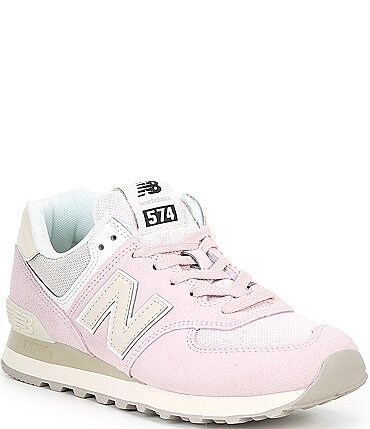 Image of New Balance Women's 574 Lifestyle Suede Retro Sneakers