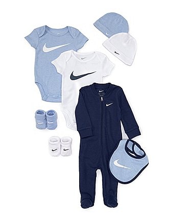 Image of Nike Baby Newborn-6 Months Just Do it 8-Piece Layette Set