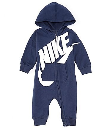 Image of Nike Baby Boy/Girl Newborn-9 Months Long Sleeve Play All Day Coverall