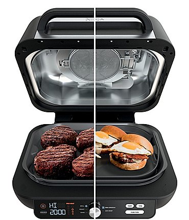 Image of Ninja Foodi XL Pro 5-in-1 Indoor Grill & Griddle with 4-Quart Air Fryer and Bake