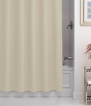 Image of Noble Excellence Pierce Microfiber Shower Curtain Liner