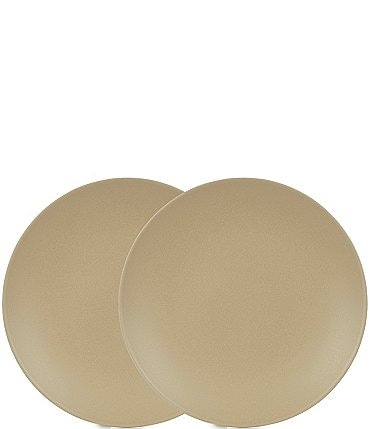 Image of Noble Excellence Aria Glazed Coupe Dinner Plates, Set of 2