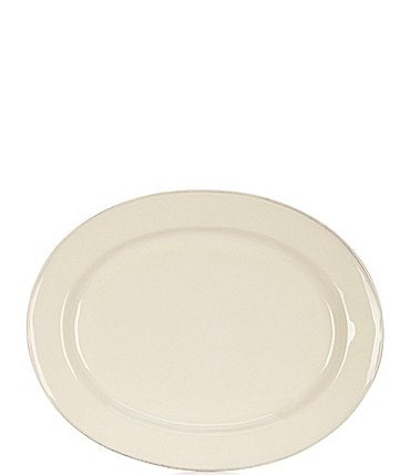 Image of Noble Excellence Astoria Glazed Stoneware Oval Platter