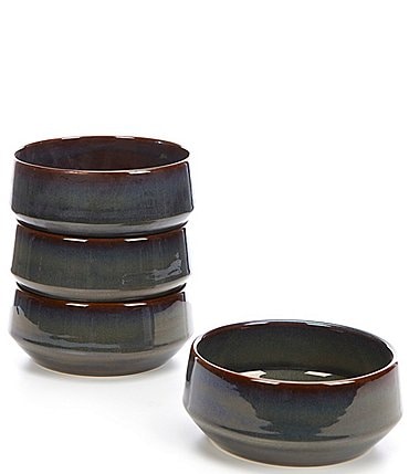 Image of Noble Excellence Aurora Collection Glazed Cereal Bowls, Set of 4