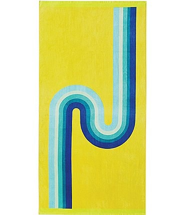 Image of Noble Excellence Outdoor Collection Groovy Velour Beach Towel