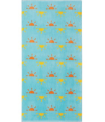 Image of Noble Excellence Outdoor Collection Sun Print Velour Beach Towel
