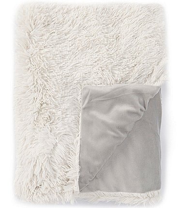 Image of Noble Excellence Shag Ombre Lightweight Reversible Throw