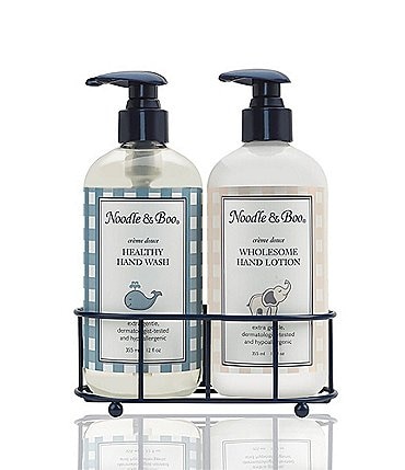 Image of Noodle & Boo Healthy Hand Wash & Hand Lotion Caddy Gift Set