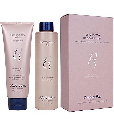 Image of Noodle & Boo Maternity New Mama Postpartum Oil & Perfecting Creme Recovery Kit - 4th Trimester