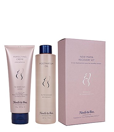 Image of Noodle & Boo Maternity New Mama Postpartum Oil & Perfecting Creme Recovery Kit - 4th Trimester