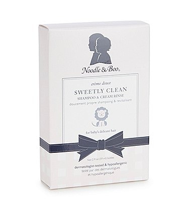 Image of Noodle & Boo Sweetly Clean Shampoo & Cream Rinse Bathtime Travel Kit