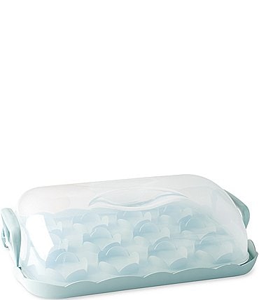 Image of Nordic Ware 2-in-1 Reversible Cakes and Cupcakes Carrier