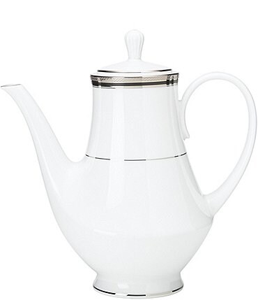 Image of Noritake Austin Platinum Porcelain Coffee Server
