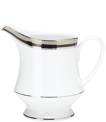 Image of Noritake Austin Platinum Porcelain Creamer