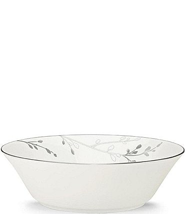 Image of Noritake Birchwood Porcelain Large Round Vegetable Bowl