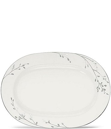Image of Noritake Birchwood Porcelain Medium Oval Platter
