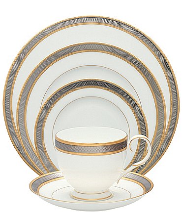 Image of Noritake Brilliance Bone China 5-Piece Place Setting