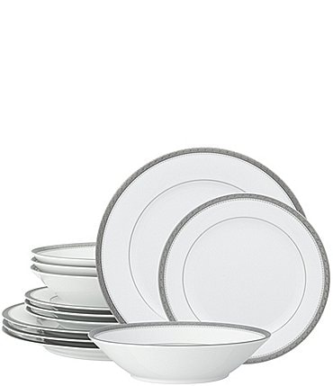 Image of Noritake Charlotta 12-Piece Dinnerware Set, Service for 4