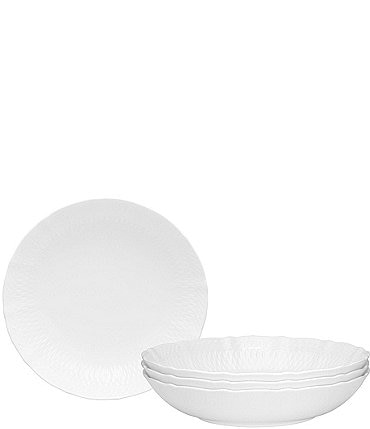 Image of Noritake Cher Blanc Soup Bowls, Set of 4