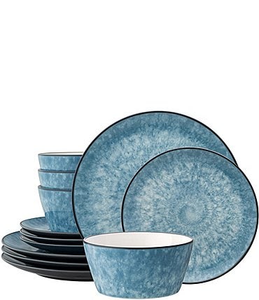 Image of Noritake Colorkraft Essence Collection 12-Piece Dinnerware Set