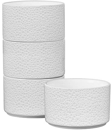 Image of Noritake ColorTex Stone Collection Stax Mini Bowls, Set of 4