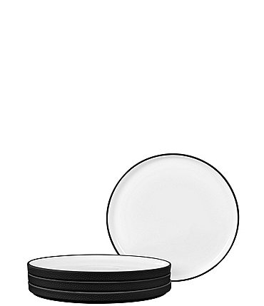 Image of Noritake ColorTex Stone Collection Stax Salad Plates, Set of 4