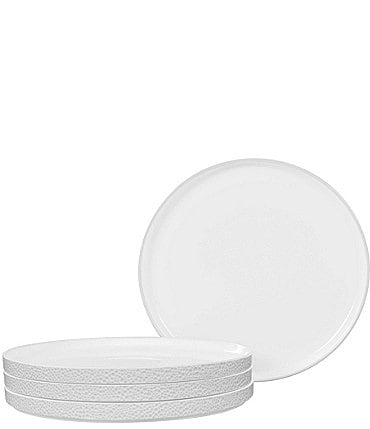 Image of Noritake ColorTex Stone Collection Stax Small Appetizer Plates, Set of 4