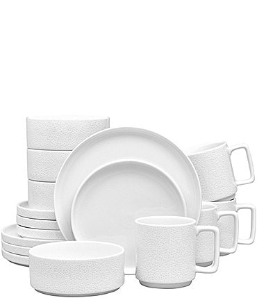 Image of Noritake Colortex Stone Collection 16-Piece Stax Set, Service For 4