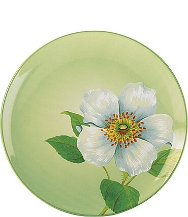 Image of Noritake Colorwave Apple Climbing Rose Floral Accent/Luncheon Plate