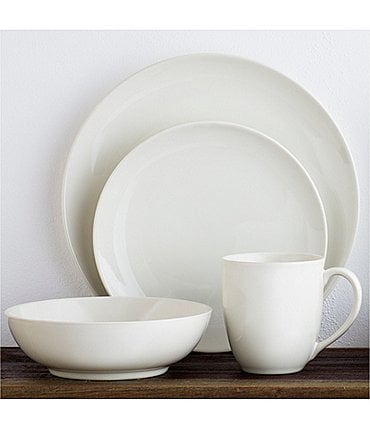 Image of Noritake Colorwave Naked Collection 4-Piece Coupe Dinnerware Set