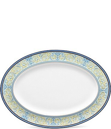 Image of Noritake Menorca Palace Collection Oval Platter, 14"
