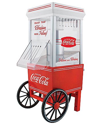 Image of Nostalgia Electrics Coca-Cola 12-Cup Hot Air Popcorn Maker