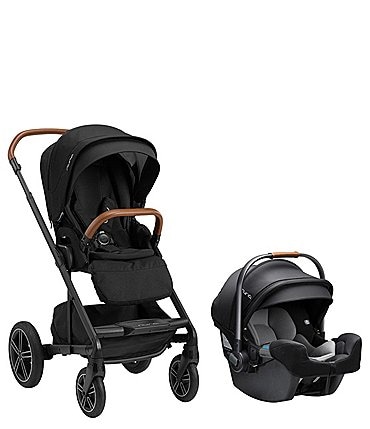 Image of Nuna Mixx™  Next Stroller with Magnetic Buckle and Pipa™ RX Infant Car Seat Travel System