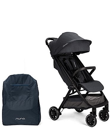 Image of Nuna TRVL™ Self-Folding Ocean Compact Stroller