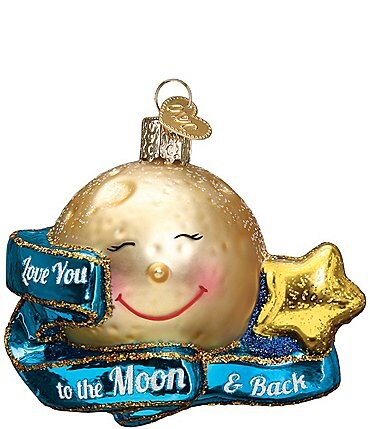 Image of Old World Christmas Love You to the Moon & Back Ornament