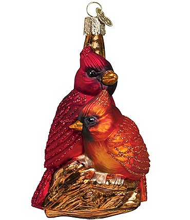 Image of Old World Christmas Pair of Cardinals Ornament