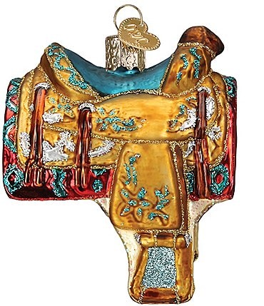 Image of Old World Christmas Western Saddle Ornament