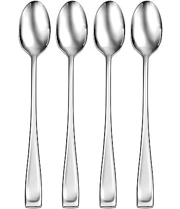 Image of Oneida 4-Piece Moda Stainless Steel Iced Tea Spoon Set